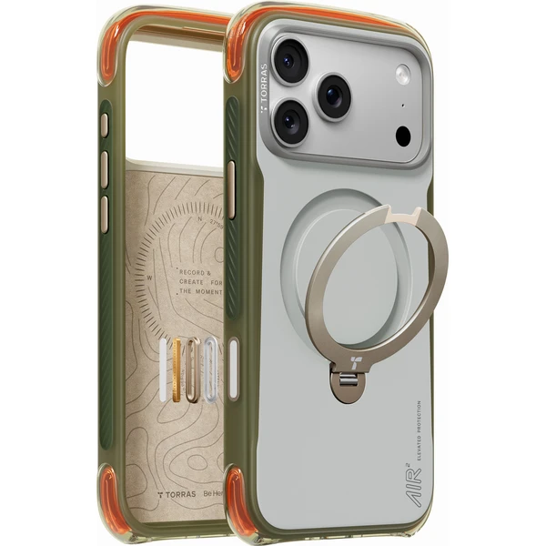 Torras Ostand Q3 Air Pro MagSafe kryt iPhone 18 Pro bílý - Pouzdra - Obrázek 9e38de4f05ed470693ed678f405b7f63