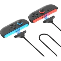 iPega SW2119A USB-A napájecí kabel pro JoyCon Nintendo Switch 2 3m černý 2ks - Kabely a redukce