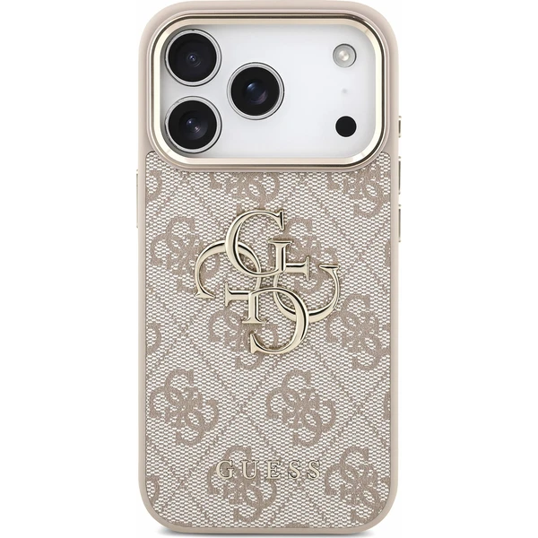 Guess PU 4G Metal Logo Strap kryt iPhone 18 Pro růžový - Pouzdra - Obrázek 9ec670b9c9164ccbbf4058f76dfa6a27