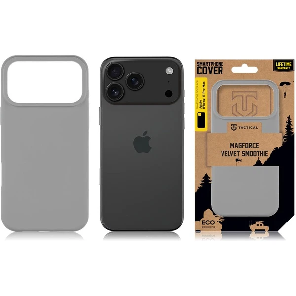 Tactical MagForce Velvet Smoothie kryt Apple iPhone 17 Pro Max Foggy - Pouzdra - Obrázek 9ed139f8d7914a6aad40dbad5053e9b0