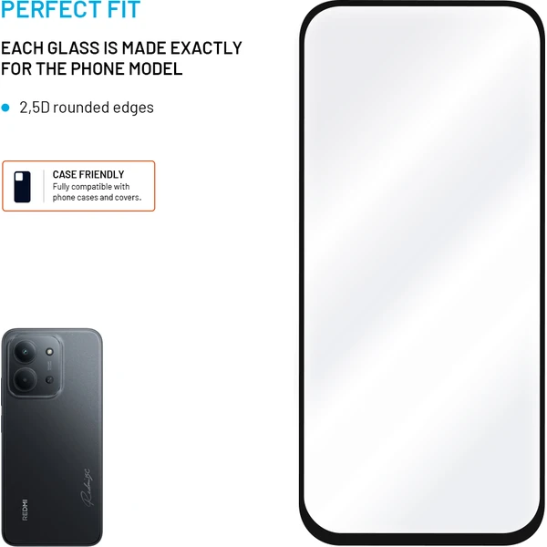 FIXED 2,5D Full-Cover ochranné sklo Xiaomi Redmi 15C 4G/5G černé - Ochranné folie a skla - Obrázek 9ed6bc2416164534a9bebe89f740221c
