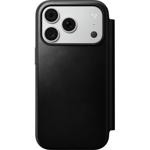 Nomad Modern Leather Folio (Horween) MagSafe kožené pouzdro iPhone 17 Pro/18 Pro Black - Pouzdra - Obrázek 9f004ac94c0147bfafcd1b654014b821