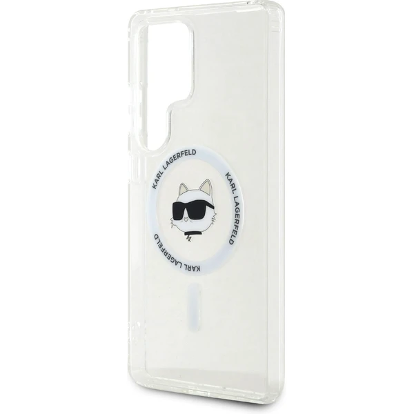 Karl Lagerfeld IML Choupette Head MagSafe kryt Samsung Galaxy S25 Ultra čirý - Pouzdra - Obrázek 9f17d929be564bd8bd222f7b7470eb68