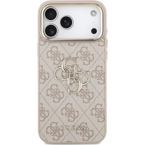 Guess PU 4G Metal Logo Strap kryt iPhone 18 Pro Max růžový - Pouzdra - Obrázek 9f2494e9e4f44e77b924fdeb86991897