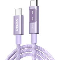 UGREEN Uno USB-C/USB-C napájecí kabel 100W 1m fialový - Kabely a redukce