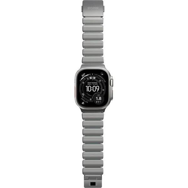 Nomad Stratos Band FKM řemínek Apple Watch 45/46/49mm Natural Titanium/Icy Blue - Řemínky - Obrázek 9f511221810c459a9e232d89afaba3d8