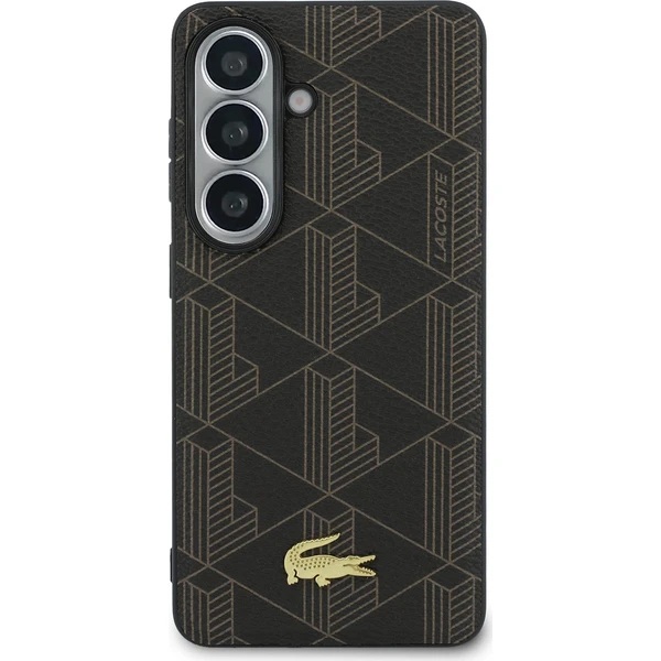 Lacoste PVC Blend Monogram Gold Logo Magnetic kryt Samsung Galaxy S26+ hnědý - Pouzdra - Obrázek 9f6319b3deec4aa98a2815a1250f9ee9