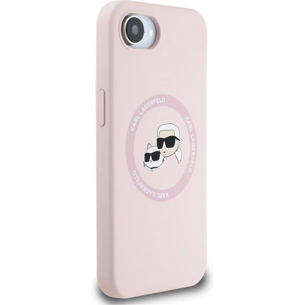 Karl Lagerfeld Liquid Silicone K&CH Heads MagSafe kryt iPhone 17e/16e růžový - Pouzdra - Obrázek 9f709ae251c846b6b8985a64f0e9d1eb