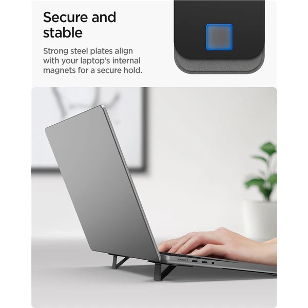 Spigen Slim Fold Laptop Stand LD201-S2 stojánek pro notebook/MacBook černý - Stojánky - Obrázek 9fa20c492f8a41108f5a472179bad622