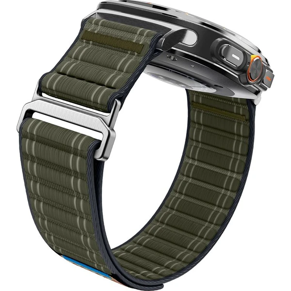 Spigen Fabric Band řemínek (hook-and-loop) Samsung Galaxy Watch Ultra 47mm zelený - Řemínky - Obrázek 9fa652881aad49fd9da86c3e0dea6401
