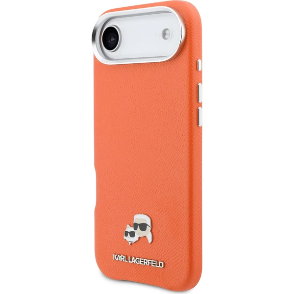 Karl Lagerfeld PU Karl and Choupette Heads Pins MagSafe kryt iPhone Air oranžový - Pouzdra - Obrázek 9fa8d76183454a55b17a4939d141dc78