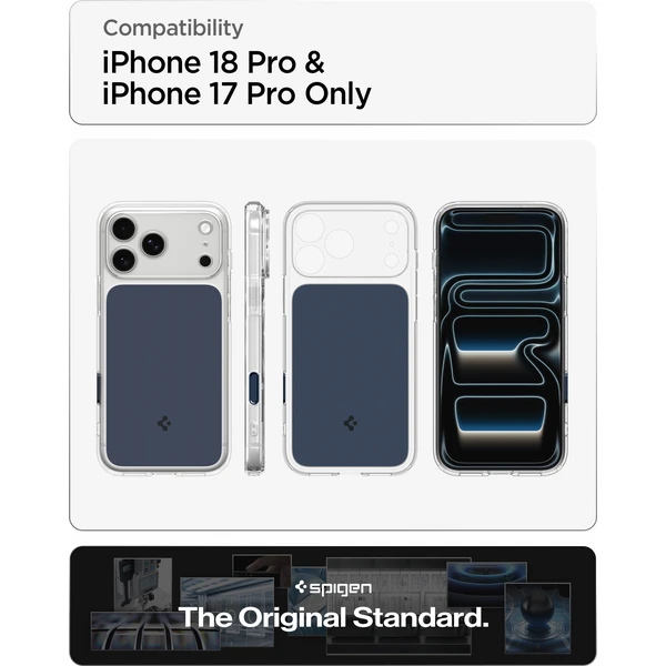 Spigen Ultra Hybrid T MagSafe kryt iPhone 18 Pro/17 Pro matte blue - Pouzdra - Obrázek 9fd517a152b945aaa69e5f471a875b03