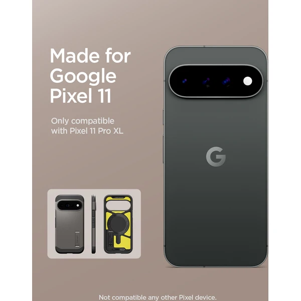 Spigen Tough Armor MagSafe kryt Google Pixel 11 Pro XL gunmetal - Pouzdra - Obrázek 9fd5fb59c89742219a5e44238fbb0421