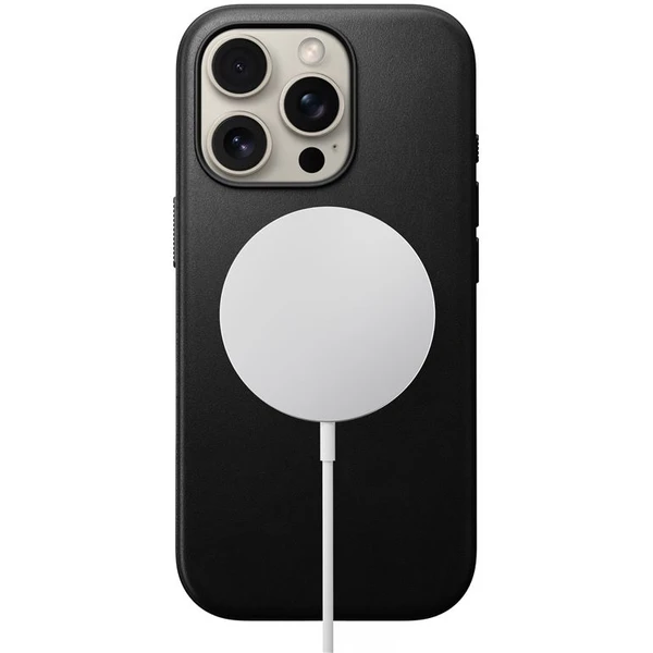 Nomad Modern Leather Case MagSafe kryt iPhone 16 Pro černý - Pouzdra - Obrázek 9fdb1f96083144068f946d7e91d355a0