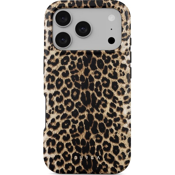 Kryt pro iPhone 17 Pro Burga Player Tough MagSafe Case - leopard