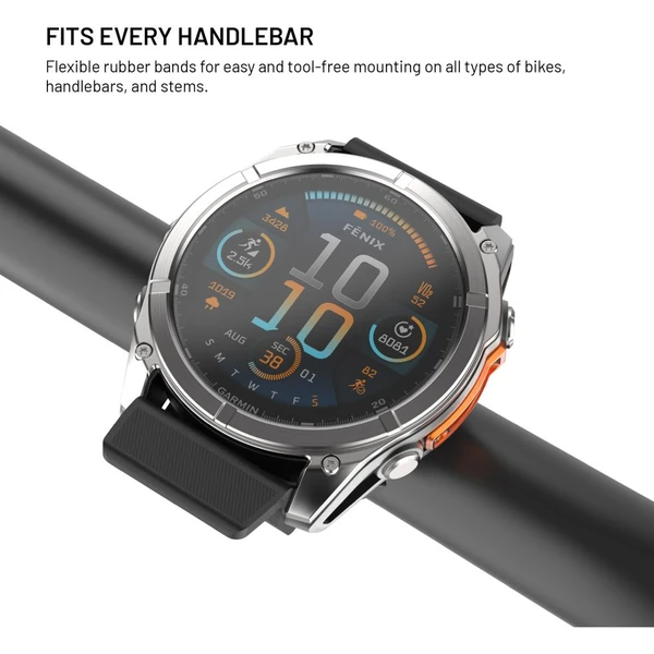 FIXED Dock držák chytrých hodinek na kolo pro Garmin 26mm černý - Držáky - Obrázek 9fe4846e1f354e7f886580e6ab304956
