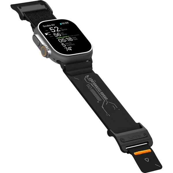 Aulumu A11 Mag Buckle Slim řemínek Apple Watch 49/46/45/44/42mm Black Buckle/Black Strap - Řemínky - Obrázek 9ff0999869e4458e9bff0f6028939086
