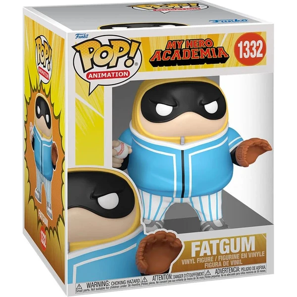 Funko POP! Super #1332 Animation: MHA HLB - Fatgum (baseball) 15 cm - Funko POP! - Obrázek A048000O01