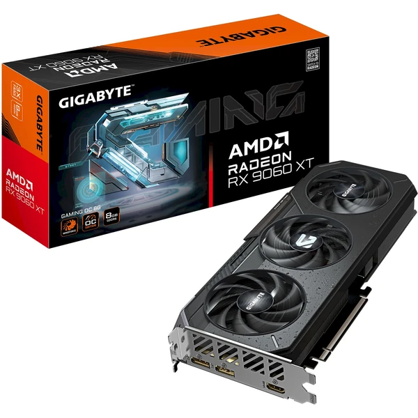 GIGABYTE AMD Radeon RX 9060 XT GAMING OC 8G 8GB GDDR6 - Grafické karty - Obrázek A06H000N01