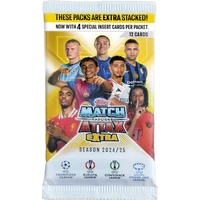 Fotbalové karty Topps 2025 UCC MA Extra - Packet - Fotbalové karty