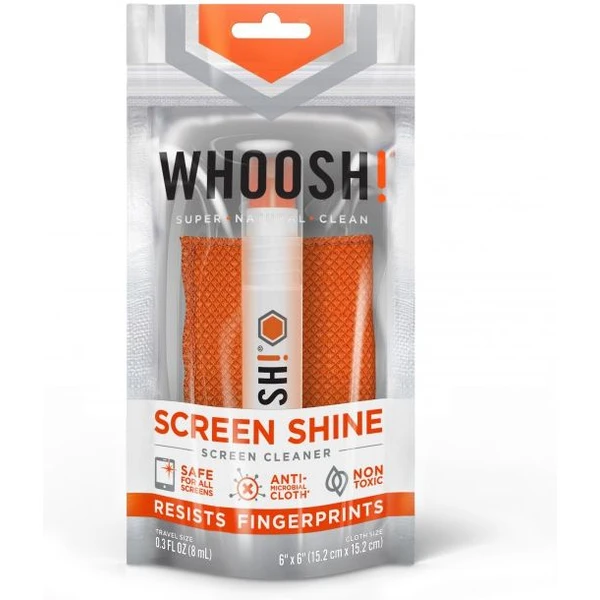 WHOOSH! Screen Shine Pocket čistič obrazovek - 8 ml - Čistící roztoky - Obrázek A0HD000101