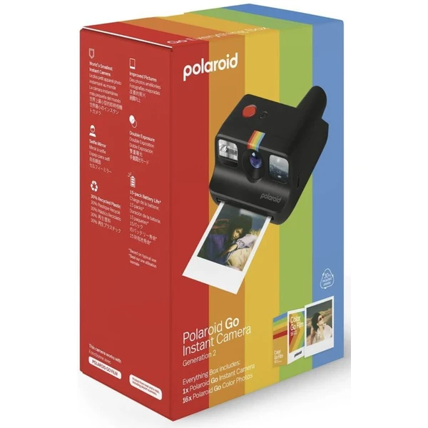 Polaroid Go Gen 2 E-box černý - Fotoaparáty - Obrázek A0O4000N01
