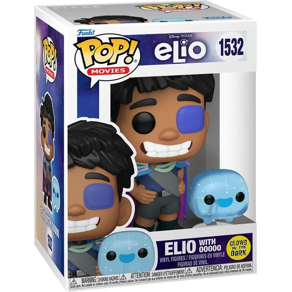 Funko POP! #1532 Movies: Elio - Elio with Buddy Ooooo (GITD) - Funko POP! - Obrázek A0OG000J01