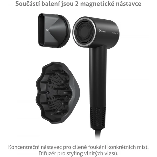 TrueLife HairDryer D9 fén na vlasy černý - Fény na vlasy - Obrázek A0Y9000O01