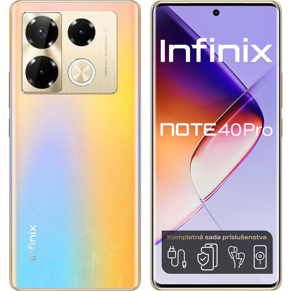 Infinix Note 40 PRO 12GB/256GB zlatý