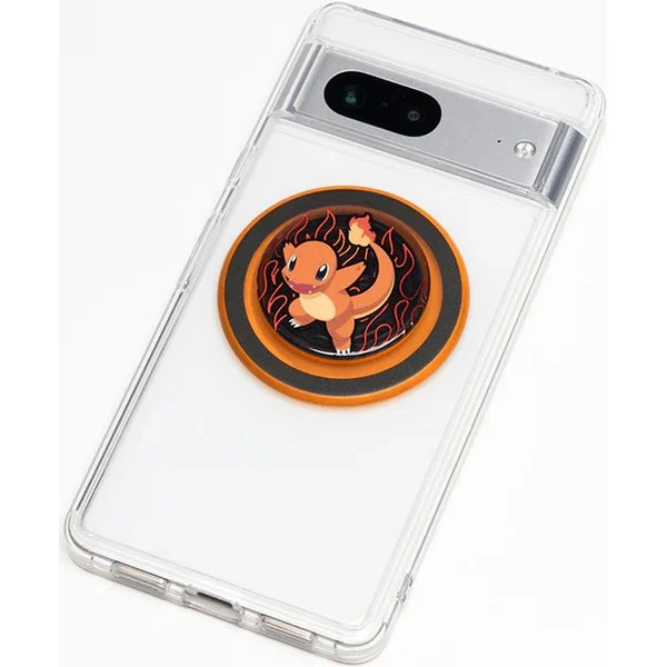 PopSockets PopGrip MagSafe (Round) Pokémon – Charmander (MagSafe All) - Držáky - Obrázek A196000J01