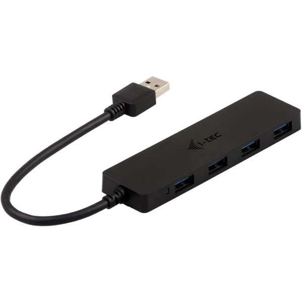i-tec USB 3.0 SLIM HUB 4 Port passive černý - USB huby - Obrázek A19B000501