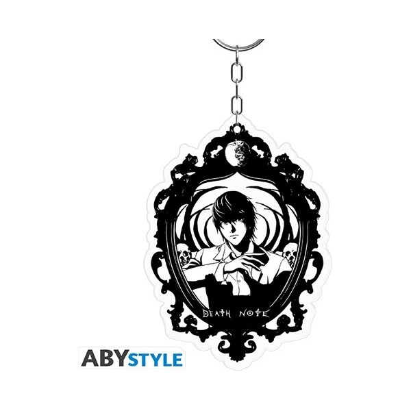 Klíčenka Abysse Corp Death Note - Light Černá/bílá
