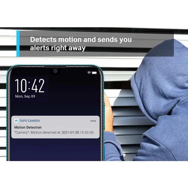 TP-Link Tapo C210 domácí kamera, bílá - Kamery - Obrázek A1HW600301