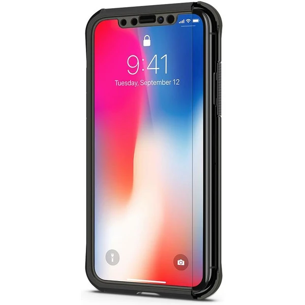 Spigen Signature Neo Hybrid ochranný kryt Apple iPhone X šedý - Pouzdra - Obrázek A1UN000101
