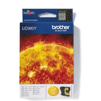 Brother LC980Y inkoust žlutý - Tonery