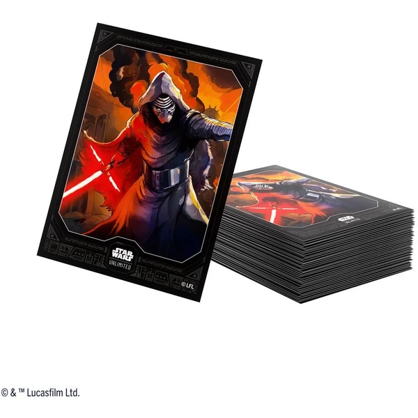 Gamegenic - Star Wars: Unlimited Art Sleeves - Kylo Ren - Obaly na karty - Obrázek A205000O01