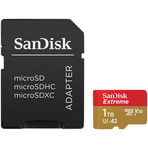 SanDisk Extreme microSDXC 1TB + SD adaptér - Paměťové karty - Obrázek A232000P01