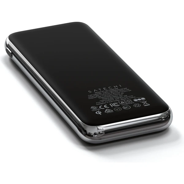 Satechi Quatro bezdrátová powerbanka 10 000 mAh vesmírně šedá  - Powerbanky - Obrázek A2BT000501