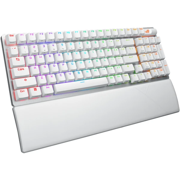 ASUS ROG Strix Scope II 96 (ROG NX SNOW / PBT) bezdrátová herní klávesnice US bílá - Klávesnice - Obrázek A2C4000K01