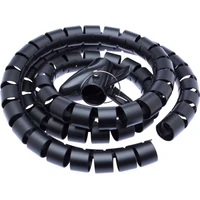 CONNECT IT trubice pro organizaci kabelů, 1,5m x 30mm, černá - Vychytávky