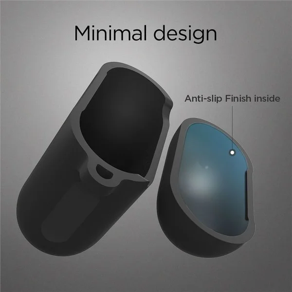 Spigen Silicone Case pouzdro pro Apple AirPods černé - Pouzdra - Obrázek A2K0000301