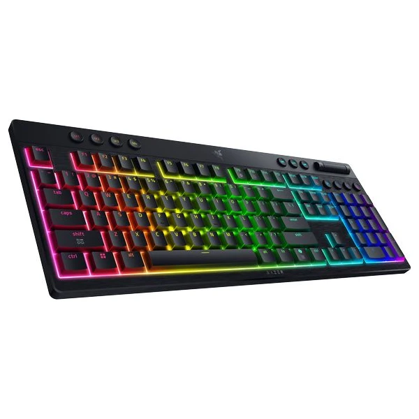 Razer BlackWidow V4 Low-profile HyperSpeed Orange Switch herní klávesnice (US) černá - Klávesnice - Obrázek A2NI000K01