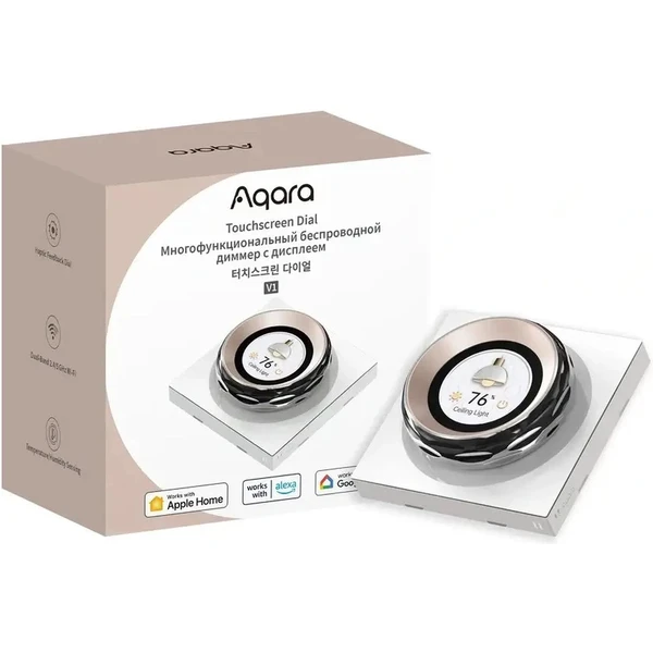 AQARA Touchscreen Dial V1 (DS-K01D) Zigbee otočný vypínač s displejem - Ovladače - Obrázek A2PD000N01