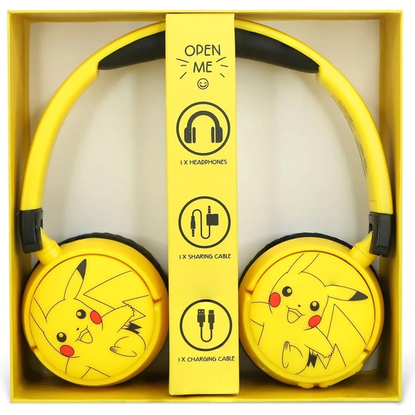 OTL Pokémon Pikachu dětská bezdrátová sluchátka - Sluchátka - Obrázek A2Q8000P01