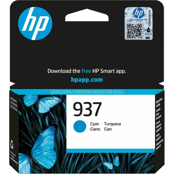 HP 937 Original Ink Cartridge azurová Azurová