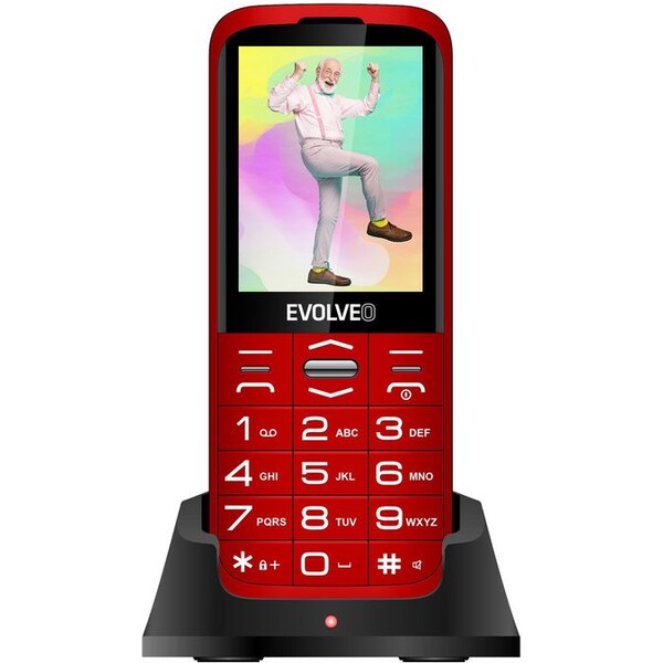 EVOLVEO EasyPhone XO Červená
