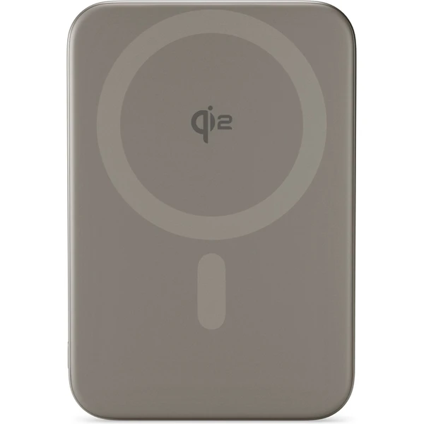 iWant Qi2 MagSafe 5000mAh Slim Alu Mag+ hliníková powerbanka titanová - Powerbanky - Obrázek A30C000P01