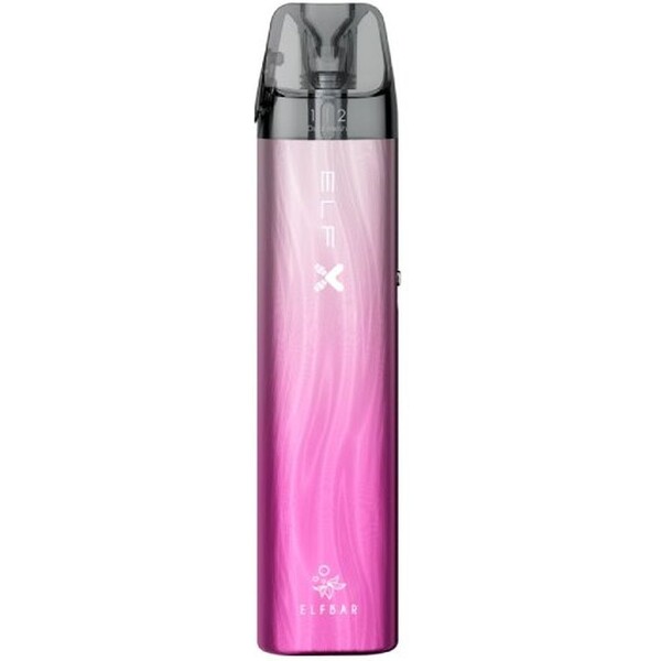 ElfBar ELFX Pod elektronická cigareta 1000mAh Silver Pink