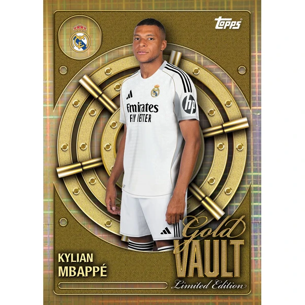 Fotbalové karty Topps 2025/26 Real Madrid Collector Tin - Fotbalové karty - Obrázek A37M000K01