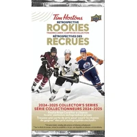Hokejové karty 2024/25 Upper Deck Tim Hortons Retrospective Rookies Hockey Hobby Balíček - Hokejové karty